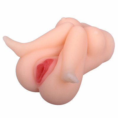 เหมือนจริงชาย Masturbator พ็อกเก็ตหี 3D พื้นผิวที่สมจริงช่องคลอดและทวารหนัก Stroker ของเล่นสำหรับผู้ใหญ่สำหรับผู้ใหญ่ Masturbation