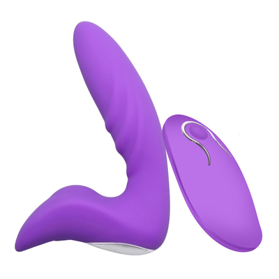 เครื่องนวดต่อมลูกต่อมลูกต่อมลูกแบบรีโมท คอนโทรล USB ชาร์จอเนลไวบราเตอร์ ของเล่นต่อมลูกสําหรับผู้ชาย