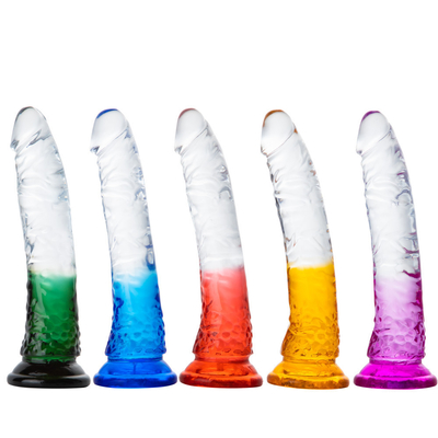 ดิลโด เพศยางเทียม ถ้วยดูดเพศ Phallus จริงๆ ดิลโด Vibrator ของเล่นเพศสําหรับผู้หญิง