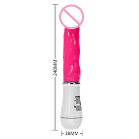 G Spot Vibrator สมจริง Dildo Vibrator เพศของเล่นสำหรับผู้หญิง