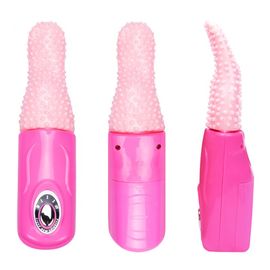 ใหม่ Clitoris Stimulation G-Spot Tongue Vibrator สำหรับผู้หญิง