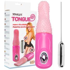 Vibrating Tongue Oral Clit Vibrator ของเล่นสำหรับผู้ใหญ่สำหรับผู้หญิง