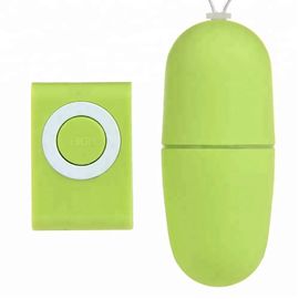 Wireless Bullet Egg Vibrator 20 สปีดการควบคุมระยะไกลสั่น Love Egg