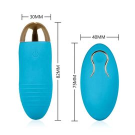 ซิลิโคนทางการแพทย์ Bluetooth Vibrating Egg Vibrator กันน้ำสำหรับผู้หญิง