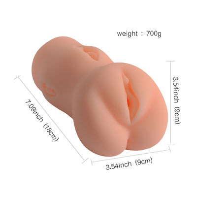 RoHS Masturbation Sex Toys 180mm ประดิษฐ์สำหรับผู้ชาย Pleasure