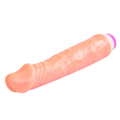 Stepless สมจริง Penis Dildo TPE Penis Vibrator อวัยวะเพศชายเทียมสำหรับ Female