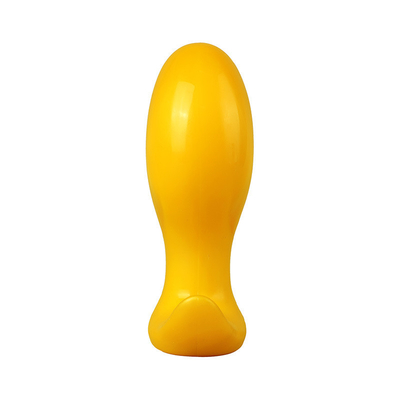 Super Soft Mango Anal Butt Plug, ซิลิโคนเหลวที่ยืดหยุ่นของเล่นทางเพศ Prostate Massager