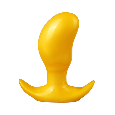 Super Soft Mango Anal Butt Plug, ซิลิโคนเหลวที่ยืดหยุ่นของเล่นทางเพศ Prostate Massager