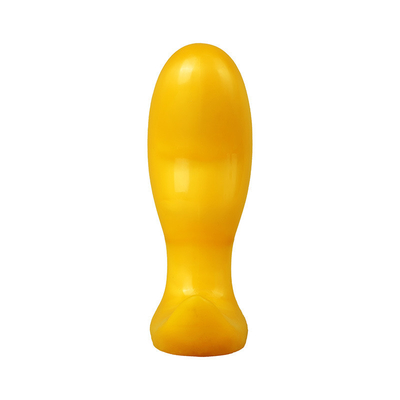 Super Soft Mango Anal Butt Plug, ซิลิโคนเหลวที่ยืดหยุ่นของเล่นทางเพศ Prostate Massager