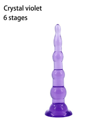 Anal Butt Plug Anal Dildo Anal Trainer ของเล่นลูกปัดทวารหนัก Prostage Massager สำหรับผู้ชายผู้หญิง 6 เม็ดและ 7 เม็ด