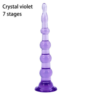 Anal Butt Plug Anal Dildo Anal Trainer ของเล่นลูกปัดทวารหนัก Prostage Massager สำหรับผู้ชายผู้หญิง 6 เม็ดและ 7 เม็ด