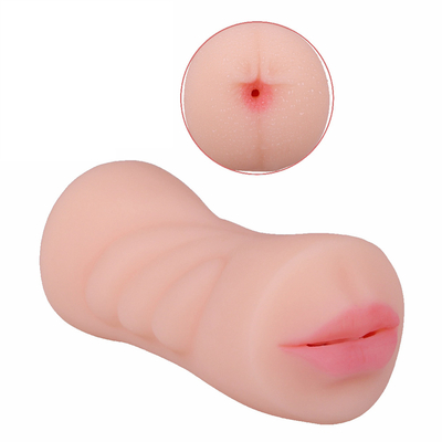 ฟรีตัวอย่างที่สมจริงช่องคลอด Masturbator ปากเครื่องบินถ้วย pock หี Intimate Deep Throat Double Hole Sex Toy สำหรับ