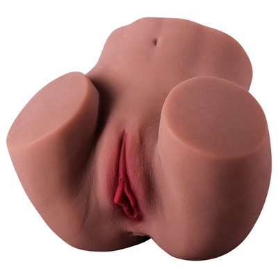 3 in 1 ชาย Masturbator พ็อกเก็ตหีปากซิลิโคนผู้ใหญ่ไขมัน Textured ช่องคลอดแน่น Anal สำหรับ man Sex Pussy ของเล่น sex dol