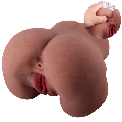 3 in 1 ชาย Masturbator พ็อกเก็ตหีปากซิลิโคนผู้ใหญ่ไขมัน Textured ช่องคลอดแน่น Anal สำหรับ man Sex Pussy ของเล่น sex dol