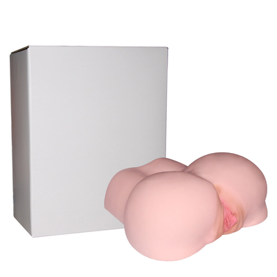 ผู้ชาย Masturbating ซิลิโคนหีสมจริงประดิษฐ์ Big Ass ซิลิโคน Masturbator ผู้หญิงจริงการผลิตช่องคลอด