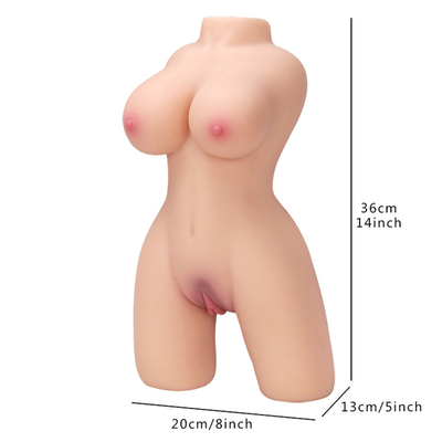 โรงงานขายตุ๊กตาครึ่งตัวชายที่ดีที่สุดลำตัวสมจริงชาย Masturbation Sex Toy สำหรับผู้ชาย