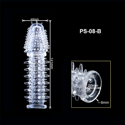 เซ็กส์ทอย TPE อวัยวะเพศชาย Extender แขนการแพทย์ OEM RoHS สำหรับผู้ชาย