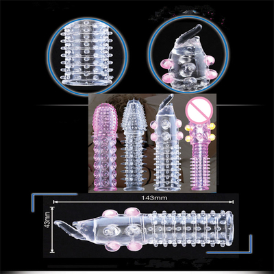 เซ็กส์ทอย TPE อวัยวะเพศชาย Extender แขนการแพทย์ OEM RoHS สำหรับผู้ชาย