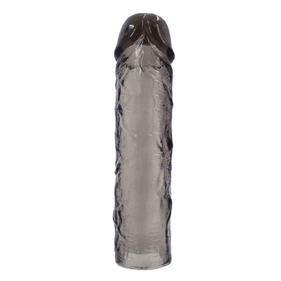 Sex Toy Dildo Extender ถุงยางอนามัยสำหรับผู้ชายขยายอวัยวะเพศชายแขน Cock ซิลิโคนอวัยวะเพศชายที่สมจริง
