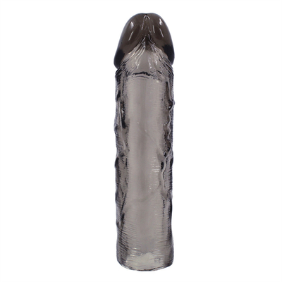 Sex Toy Dildo Extender ถุงยางอนามัยสำหรับผู้ชายขยายอวัยวะเพศชายแขน Cock ซิลิโคนอวัยวะเพศชายที่สมจริง