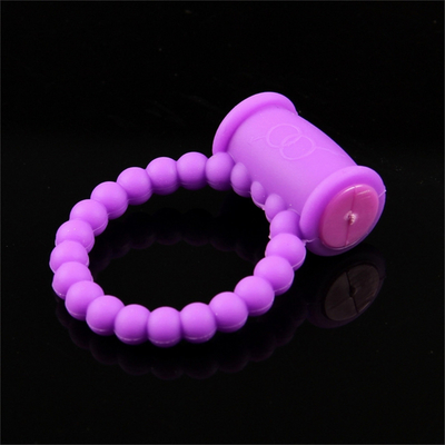 ซิลิโคนไก่แหวน Vibrator สินค้าเพศสําหรับเพศ