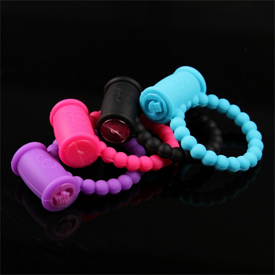 ซิลิโคนไก่แหวน Vibrator สินค้าเพศสําหรับเพศ