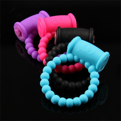 ซิลิโคนไก่แหวน Vibrator สินค้าเพศสําหรับเพศ