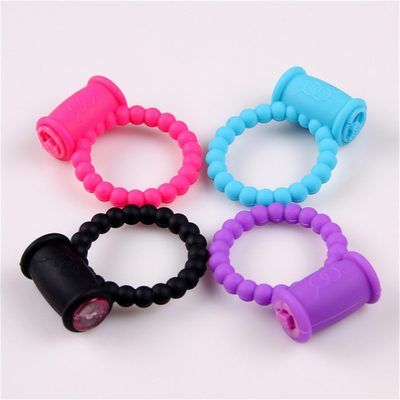 ซิลิโคนไก่แหวน Vibrator สินค้าเพศสําหรับเพศ