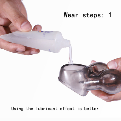 Cock อวัยวะเพศชายแหวนยางซิลิโคนชาย Delay Ejaculation Cock Ring สำหรับผู้ชายของเล่นสำหรับผู้ใหญ่