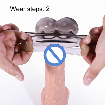 Cock อวัยวะเพศชายแหวนยางซิลิโคนชาย Delay Ejaculation Cock Ring สำหรับผู้ชายของเล่นสำหรับผู้ใหญ่