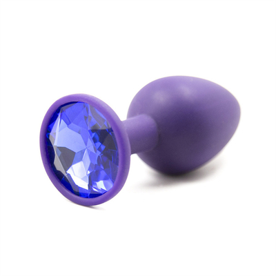 แบบพกพาซิลิโคน Jeweled Chastity Anal Plug ผู้ใหญ่ของเล่น Butt Plug Anal เกย์ผู้ใหญ่ของเล่นสำหรับผู้ชาย