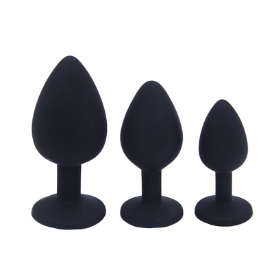แบบพกพาซิลิโคน Jeweled Chastity Anal Plug ผู้ใหญ่ของเล่น Butt Plug Anal เกย์ผู้ใหญ่ของเล่นสำหรับผู้ชาย