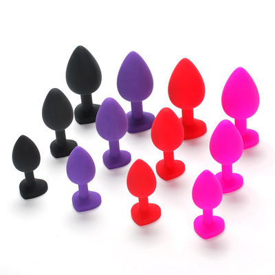 แบบพกพาซิลิโคน Jeweled Chastity Anal Plug ผู้ใหญ่ของเล่น Butt Plug Anal เกย์ผู้ใหญ่ของเล่นสำหรับผู้ชาย