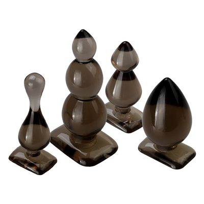 xese ขายร้อนทางการแพทย์ TPE แฮนด์ฟรีของเล่นทางเพศ Anal butt Plug Set สำหรับผู้ใหญ่
