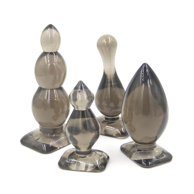 xese ขายร้อนทางการแพทย์ TPE แฮนด์ฟรีของเล่นทางเพศ Anal butt Plug Set สำหรับผู้ใหญ่