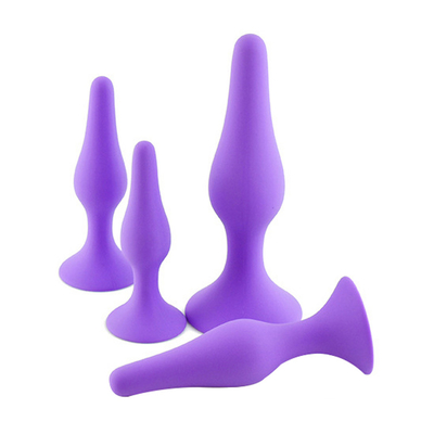 ปลั๊กเสียบก้นซิลิโคนชาย Prostate Massager Butt Plug สำหรับผู้ใหญ่ของเล่นเร้าอารมณ์ Anal