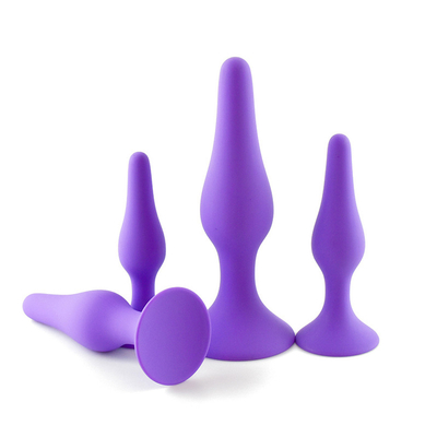 ปลั๊กเสียบก้นซิลิโคนชาย Prostate Massager Butt Plug สำหรับผู้ใหญ่ของเล่นเร้าอารมณ์ Anal