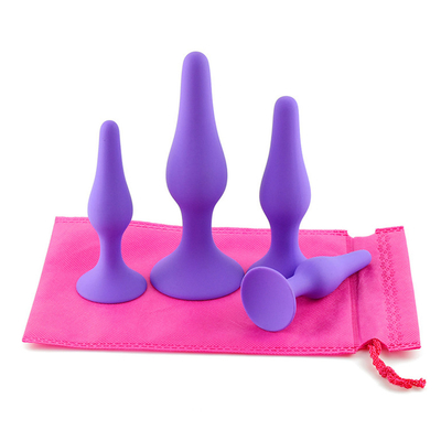 ปลั๊กเสียบก้นซิลิโคนชาย Prostate Massager Butt Plug สำหรับผู้ใหญ่ของเล่นเร้าอารมณ์ Anal