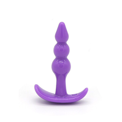 xese ขาย Chastity TPE Sex Toy Anal Plug Set สำหรับผู้หญิง