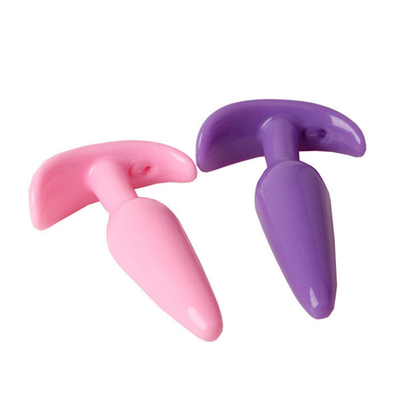xese ขาย Chastity TPE Sex Toy Anal Plug Set สำหรับผู้หญิง