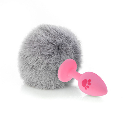 Anal Plug Tail ผลิตภัณฑ์เพศ Masturbation Women's Private Toy ซิลิโคน Anal Plug