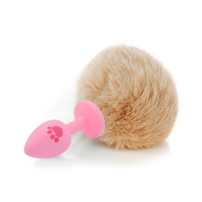 Anal Plug Tail ผลิตภัณฑ์เพศ Masturbation Women's Private Toy ซิลิโคน Anal Plug
