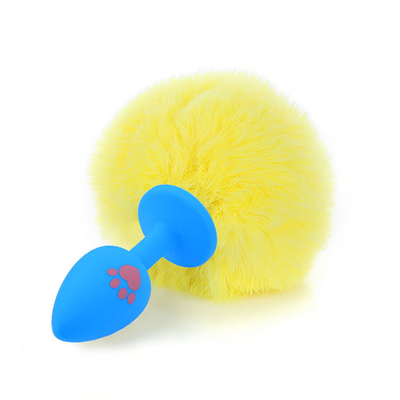 Anal Plug Tail ผลิตภัณฑ์เพศ Masturbation Women's Private Toy ซิลิโคน Anal Plug