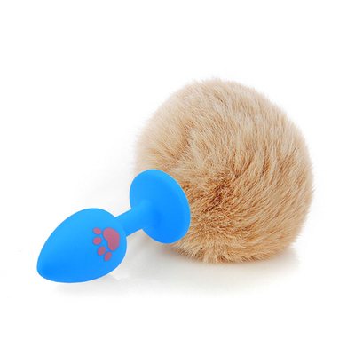 Anal Plug Tail ผลิตภัณฑ์เพศ Masturbation Women's Private Toy ซิลิโคน Anal Plug