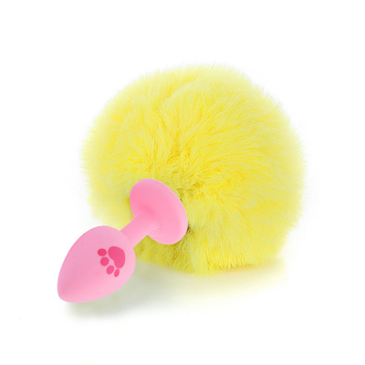 Anal Plug Tail ผลิตภัณฑ์เพศ Masturbation Women's Private Toy ซิลิโคน Anal Plug