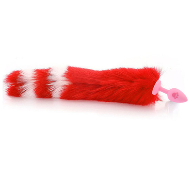 S ขนาด Sexy Fox Tail Butt Anal Plug ซิลิโคน Anal Sex Toys สำหรับผู้หญิงผู้ชาย Online Shop China