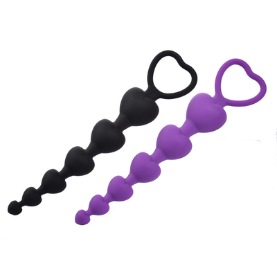 ของเล่นทางเพศทางทวารหนัก Bbutt Plug รูปหัวใจสำหรับผู้ชาย