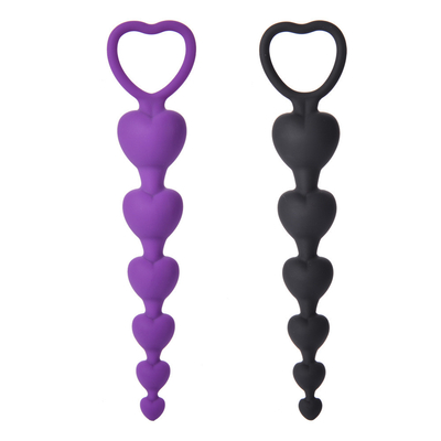 ของเล่นทางเพศทางทวารหนัก Bbutt Plug รูปหัวใจสำหรับผู้ชาย