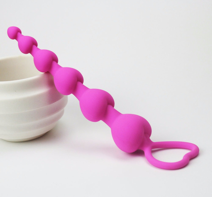 ของเล่นทางเพศทางทวารหนัก Bbutt Plug รูปหัวใจสำหรับผู้ชาย