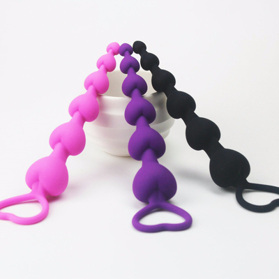 ของเล่นทางเพศทางทวารหนัก Bbutt Plug รูปหัวใจสำหรับผู้ชาย